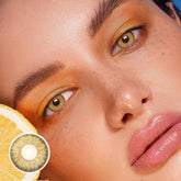 Elida Hazel Coloured Contact Lenses - BEAUEYE (UK)